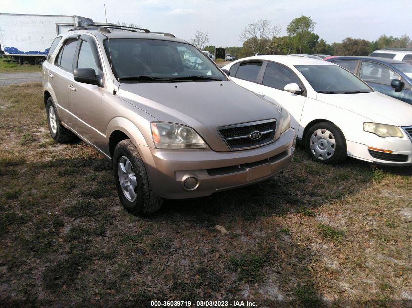 2006 Kia Sorento Ex/Lx VIN: KNDJC733165599609 Lot: 36039719