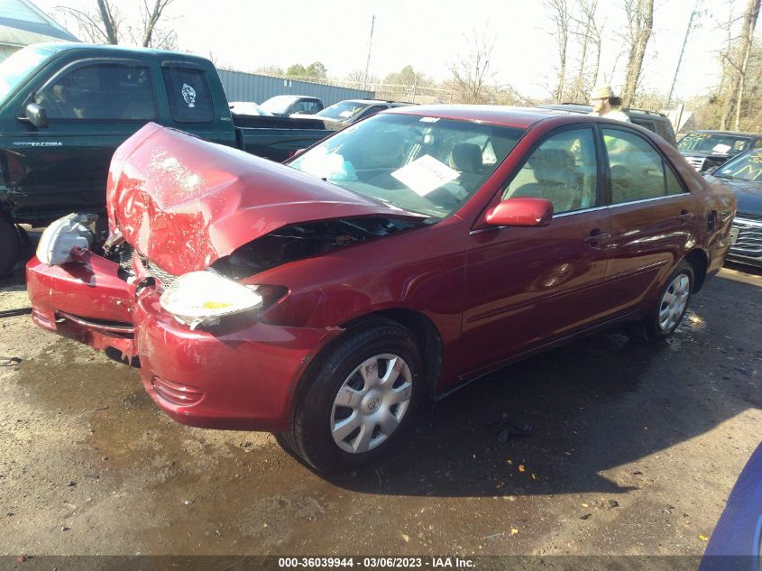 2003 Toyota Camry Le VIN: 4T1BE32K03U653916 Lot: 36039944