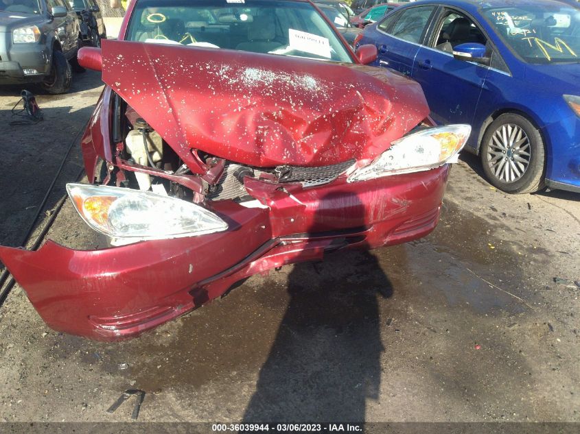 2003 Toyota Camry Le VIN: 4T1BE32K03U653916 Lot: 36039944