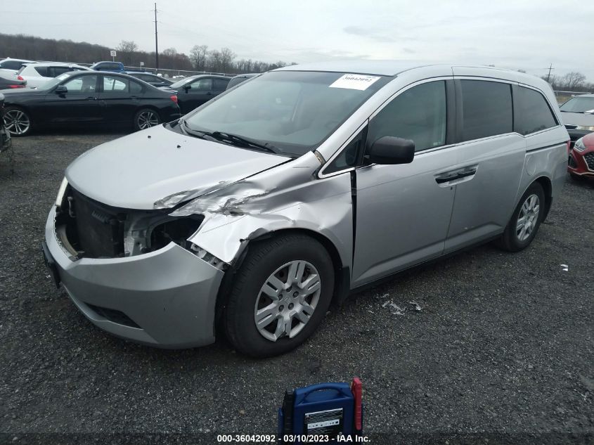 2011 Honda Odyssey Lx VIN: 5FNRL5H23BB040787 Lot: 36042092