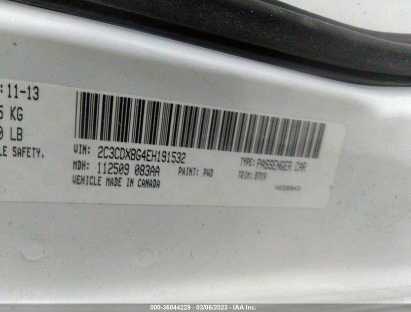 2C3CDXBG4EH191532