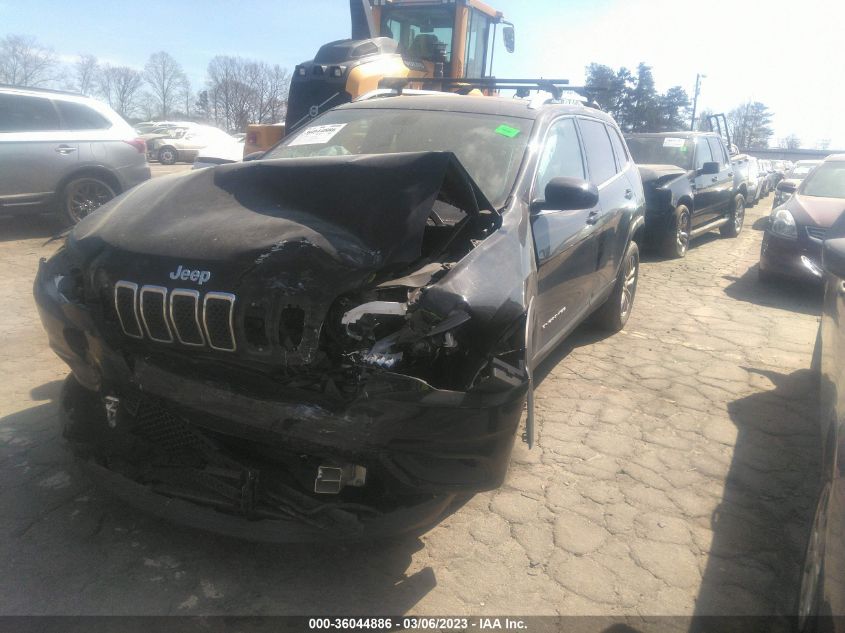 1C4PJLCB4KD444570 2019 Jeep Cherokee Latitude Fwd