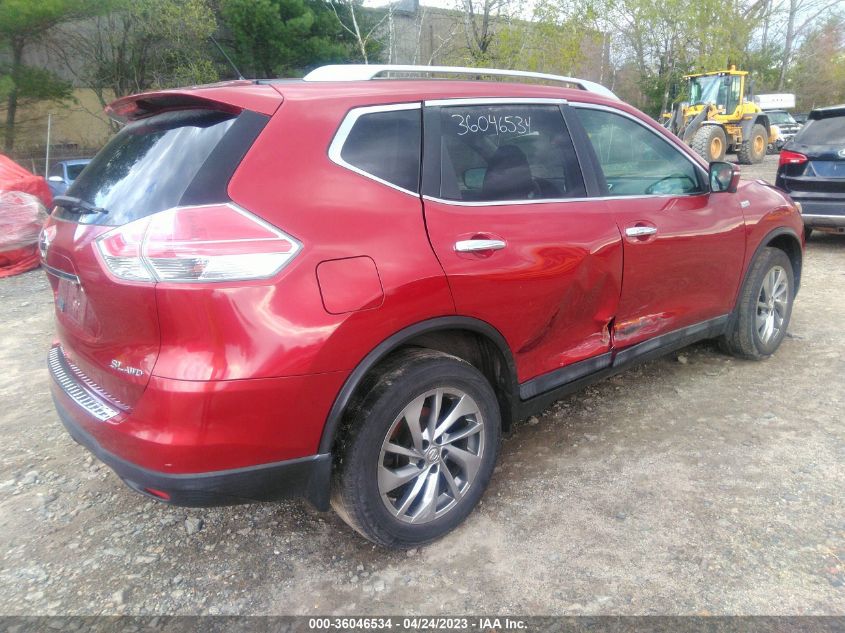 2015 Nissan Rogue Sl VIN: 5N1AT2MV3FC870387 Lot: 36046534