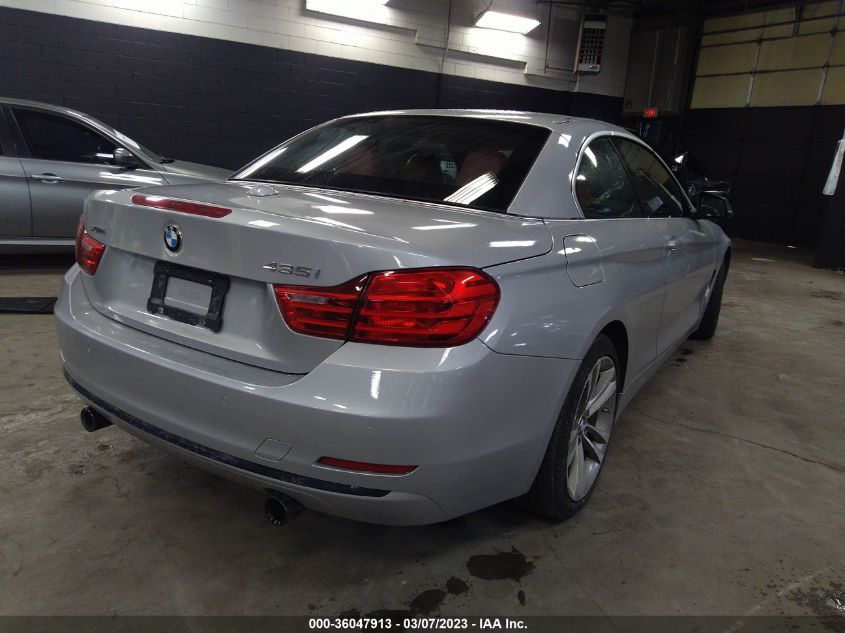 2015 BMW 435I xDrive VIN: WBA3T7C52FP942519 Lot: 36047913