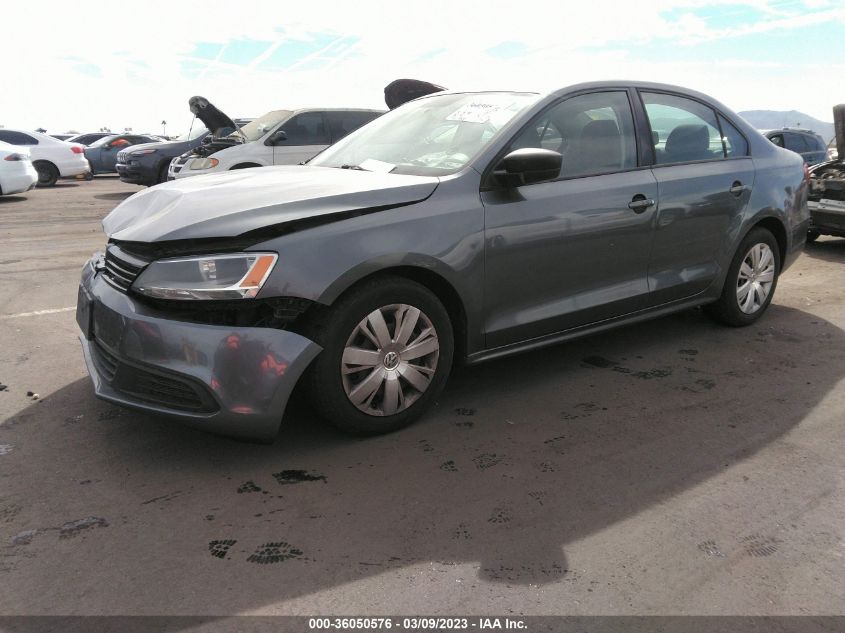 2013 Volkswagen Jetta 2.0L S VIN: 3VW2K7AJ5DM363252 Lot: 36050576