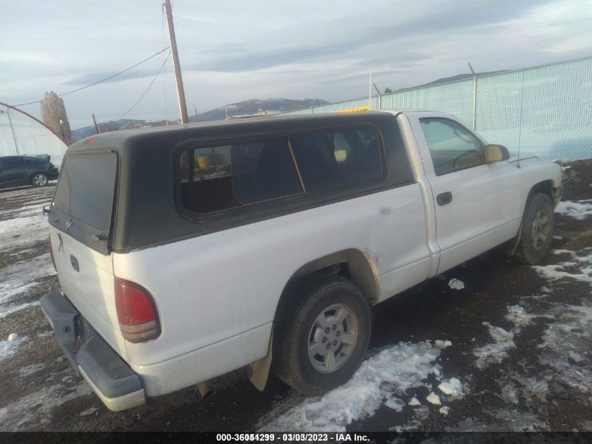 1B7FL26X61S165624 2001 Dodge Dakota Slt/Sport