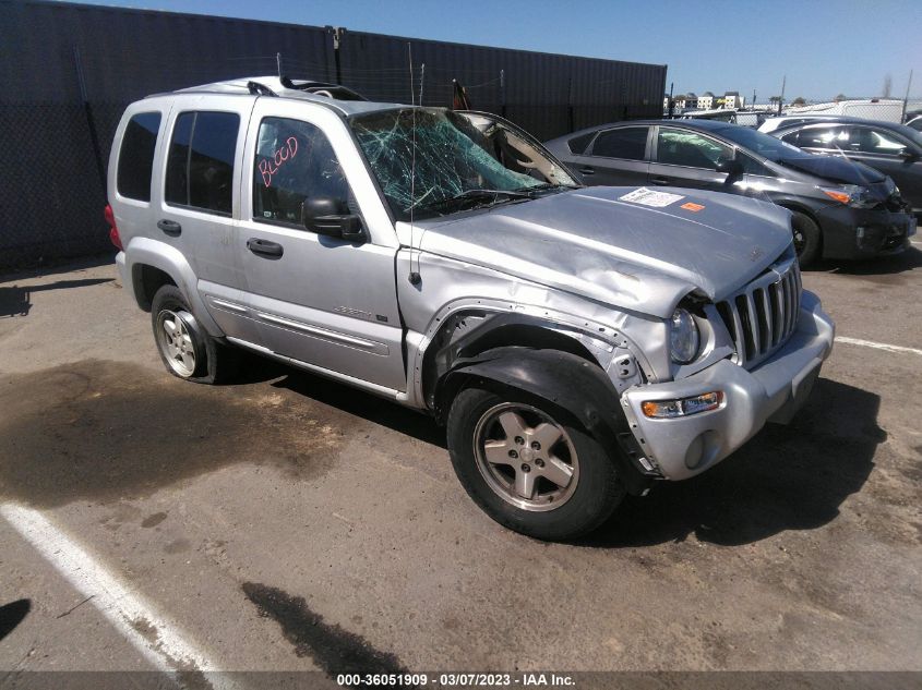 2002 Jeep Liberty Limited VIN: 1J4GL58K12W338624 Lot: 36051909