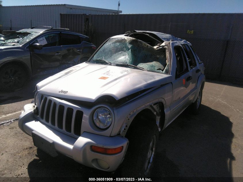 2002 Jeep Liberty Limited VIN: 1J4GL58K12W338624 Lot: 36051909