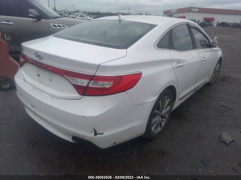 2015 Hyundai Azera VIN: KMHFG4JGXFA442677 Lot: 36053536