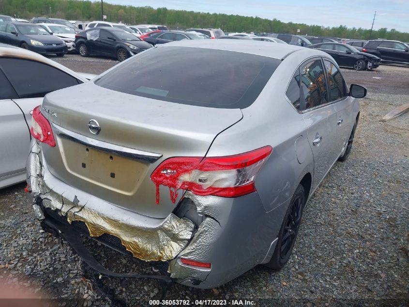 2015 Nissan Sentra S VIN: 3N1AB7AP9FY366186 Lot: 36053792