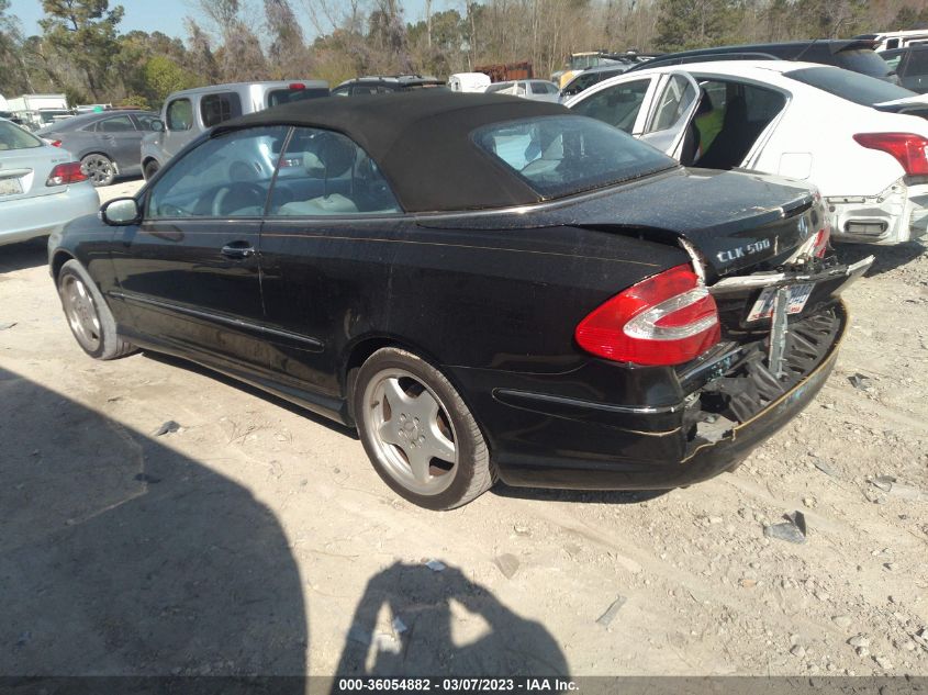 WDBTK75G14T004793 2004 Mercedes-Benz Clk 500