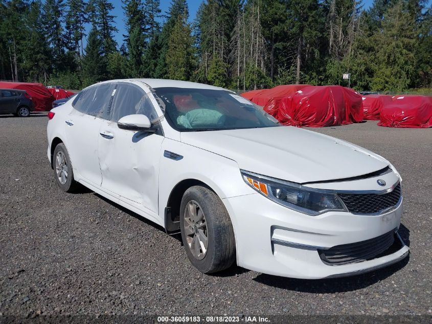 2018 Kia Optima Lx VIN: 5XXGT4L34JG196026 Lot: 36059183