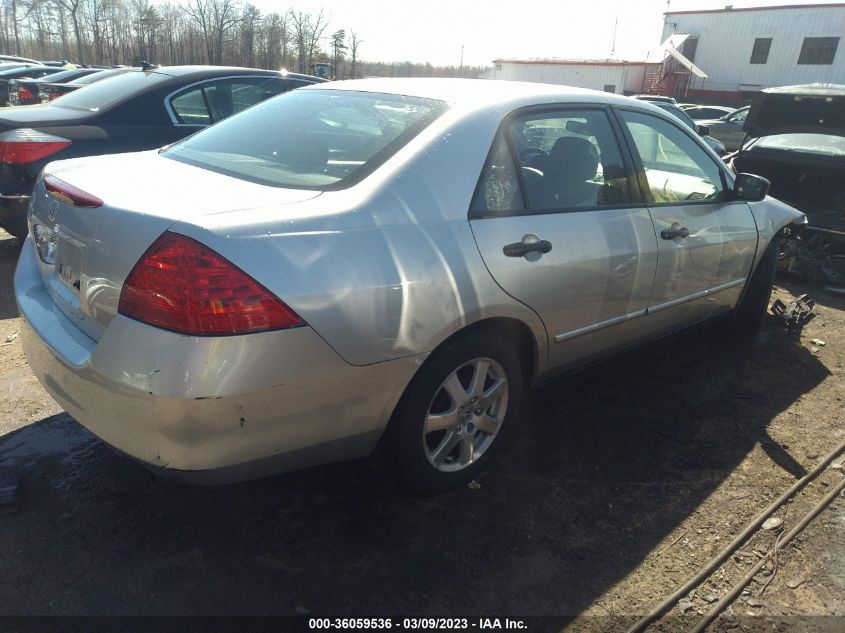 2006 Honda Accord 2.4 Vp VIN: 1HGCM56156A163469 Lot: 36059536