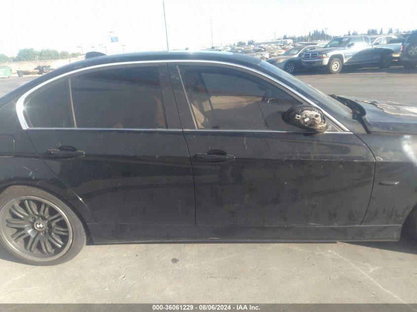 2007 BMW 335I VIN: WBAVB73587KY62376 Lot: 36061229