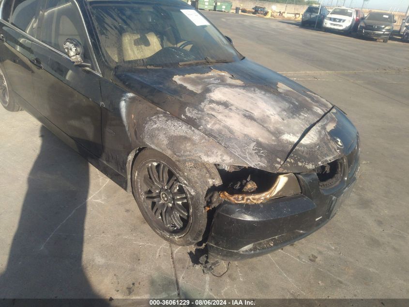 2007 BMW 335I VIN: WBAVB73587KY62376 Lot: 36061229