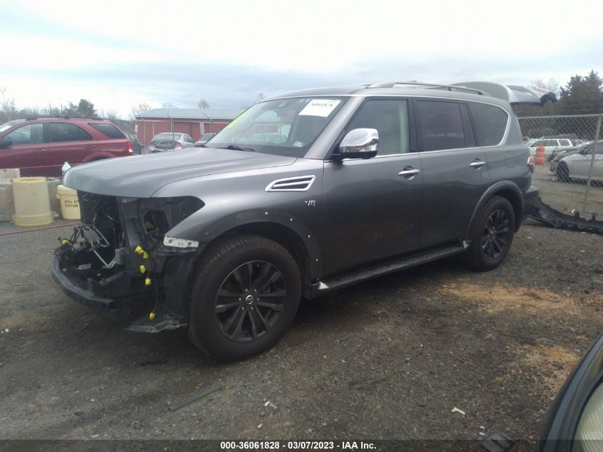 2018 Nissan Armada Platinum VIN: JN8AY2NEXJ9731596 Lot: 36061828