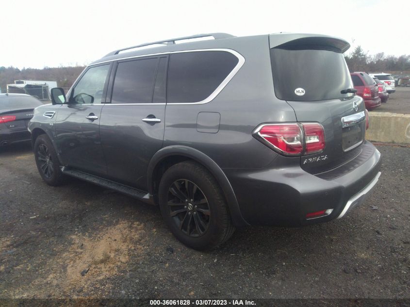 2018 Nissan Armada Platinum VIN: JN8AY2NEXJ9731596 Lot: 36061828