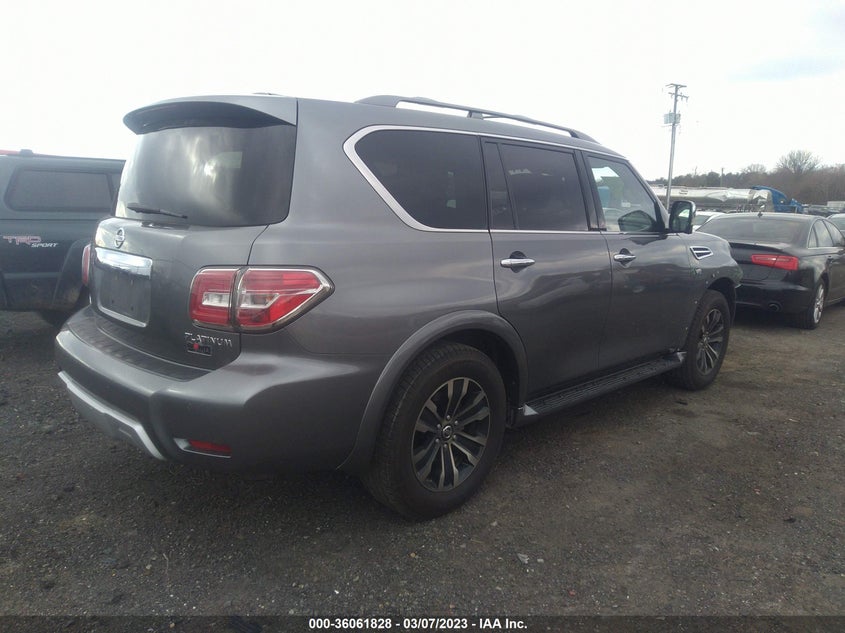 2018 Nissan Armada Platinum VIN: JN8AY2NEXJ9731596 Lot: 36061828