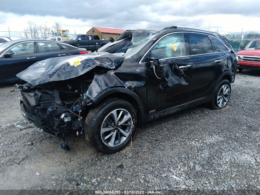 5XYPHDA55KG477819 2019 Kia Sorento 3.3L Ex