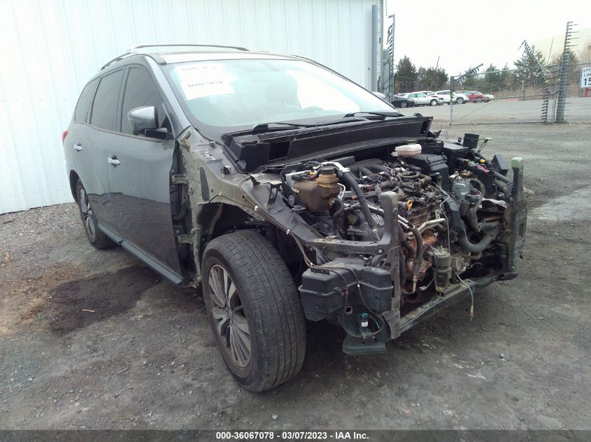 2017 Nissan Pathfinder Sl VIN: 5N1DR2MN9HC650637 Lot: 36067078