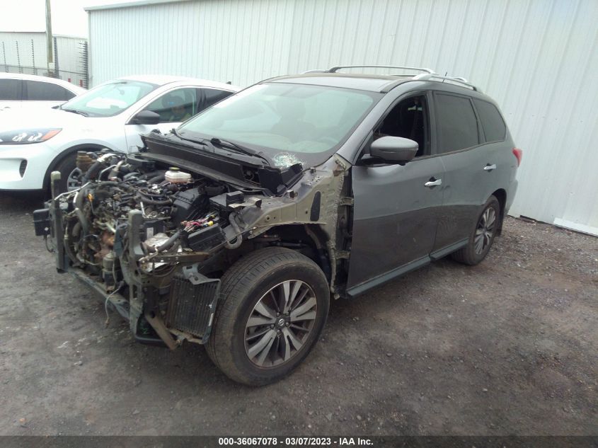 2017 Nissan Pathfinder Sl VIN: 5N1DR2MN9HC650637 Lot: 36067078