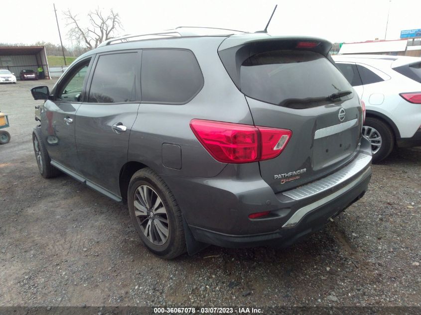 2017 Nissan Pathfinder Sl VIN: 5N1DR2MN9HC650637 Lot: 36067078