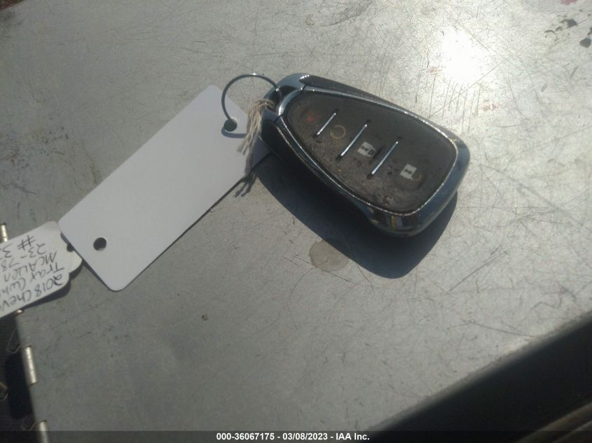 2018 Chevrolet Trax Lt VIN: KL7CJLSB4JB646591 Lot: 36067175