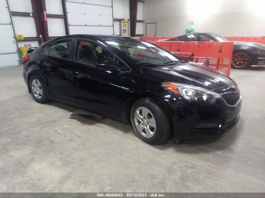 KNAFK4A61G5520989 2016 Kia Forte Lx