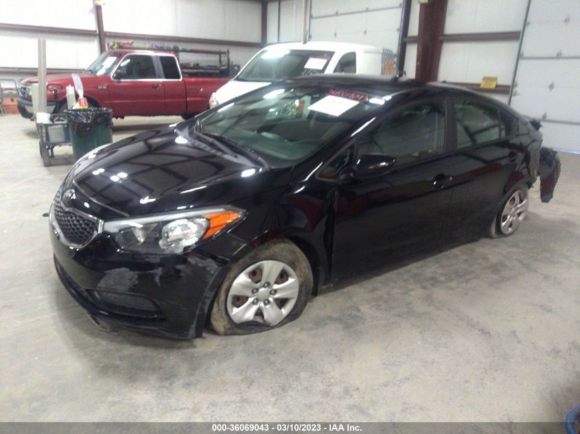 2016 Kia Forte Lx VIN: KNAFK4A61G5520989 Lot: 36069043