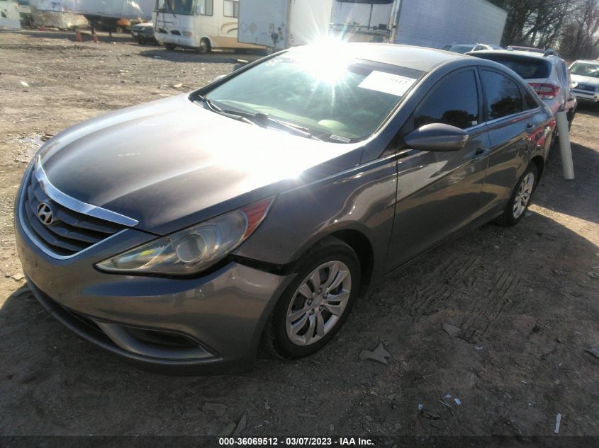 2011 Hyundai Sonata Gls VIN: 5NPEB4ACXBH185857 Lot: 36069512