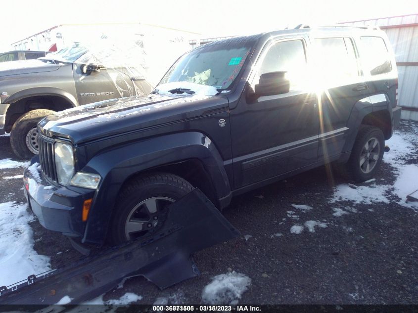 2008 Jeep Liberty Sport VIN: 1J8GN28KX8W286197 Lot: 36071505