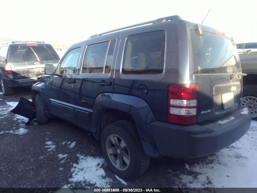 2008 Jeep Liberty Sport VIN: 1J8GN28KX8W286197 Lot: 36071505