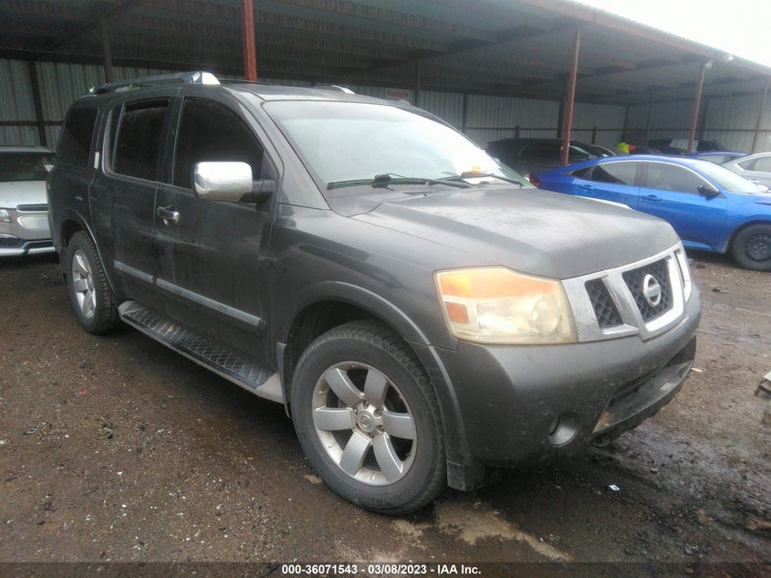 2010 Nissan Armada Titanium VIN: 5N1BA0ND1AN607347 Lot: 36071543
