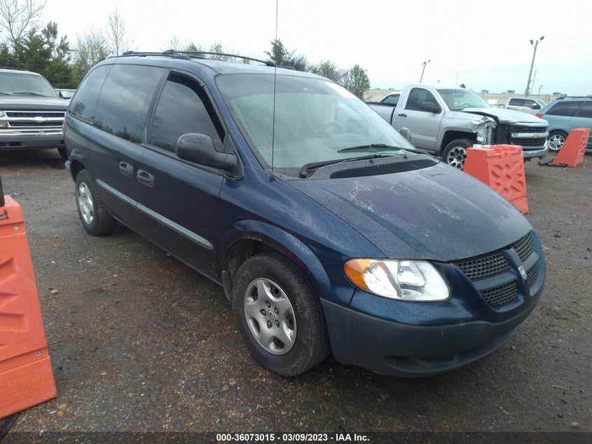 2002 Dodge Caravan Se 1B4GP25352B634725 photo #1