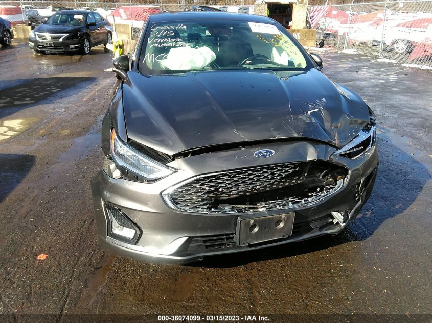 3FA6P0RU2KR141544 2019 Ford Fusion Hybrid Titanium