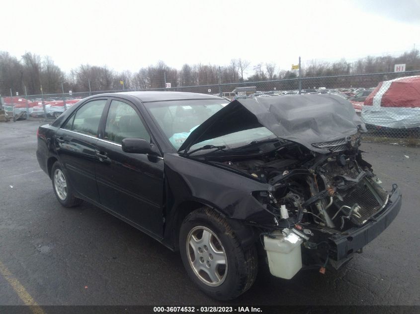 2002 Toyota Camry Xle/Se/Le VIN: 4T1BF32K82U031723 Lot: 36074532