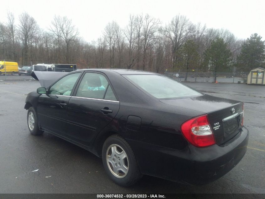 2002 Toyota Camry Xle/Se/Le VIN: 4T1BF32K82U031723 Lot: 36074532