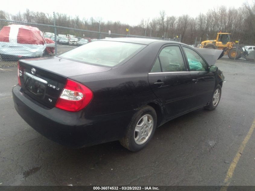 2002 Toyota Camry Xle/Se/Le VIN: 4T1BF32K82U031723 Lot: 36074532