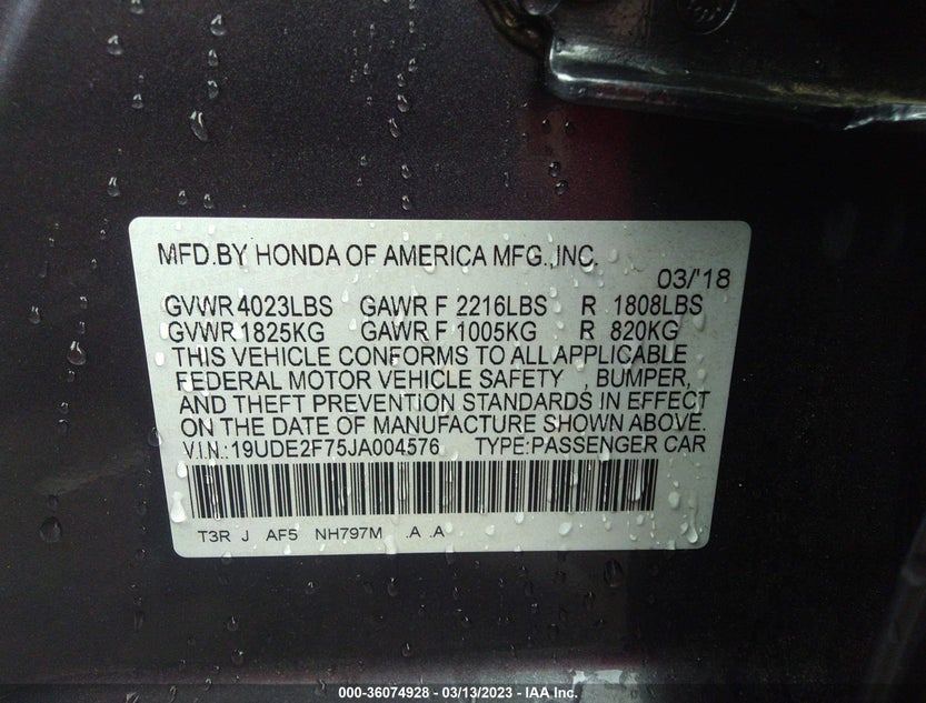 19UDE2F75JA004576