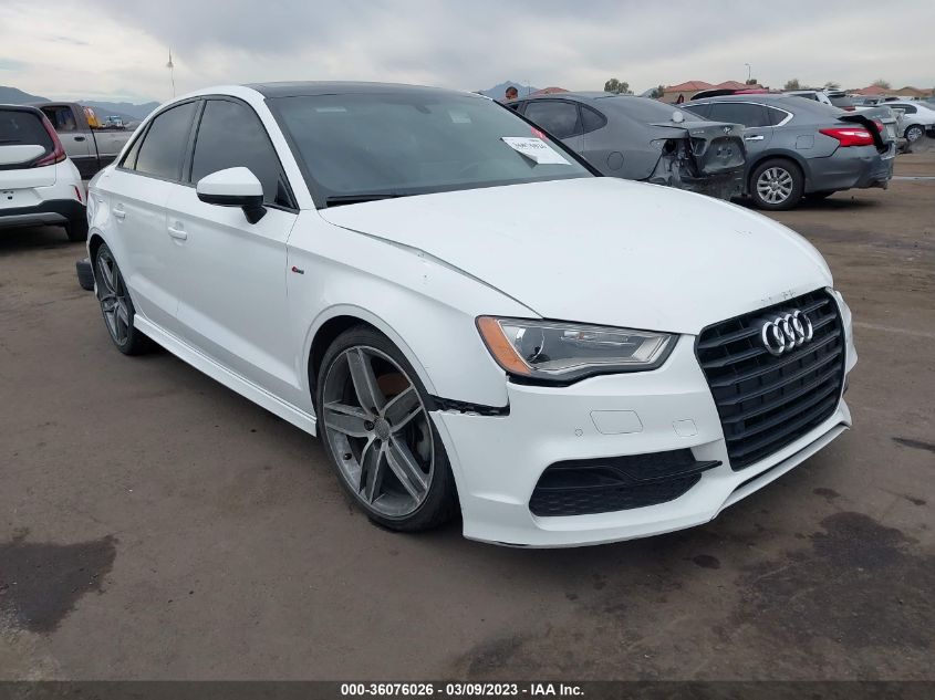 2016 Audi A3 1.8T Premium VIN: WAUA7GFF5G1109916 Lot: 36076026