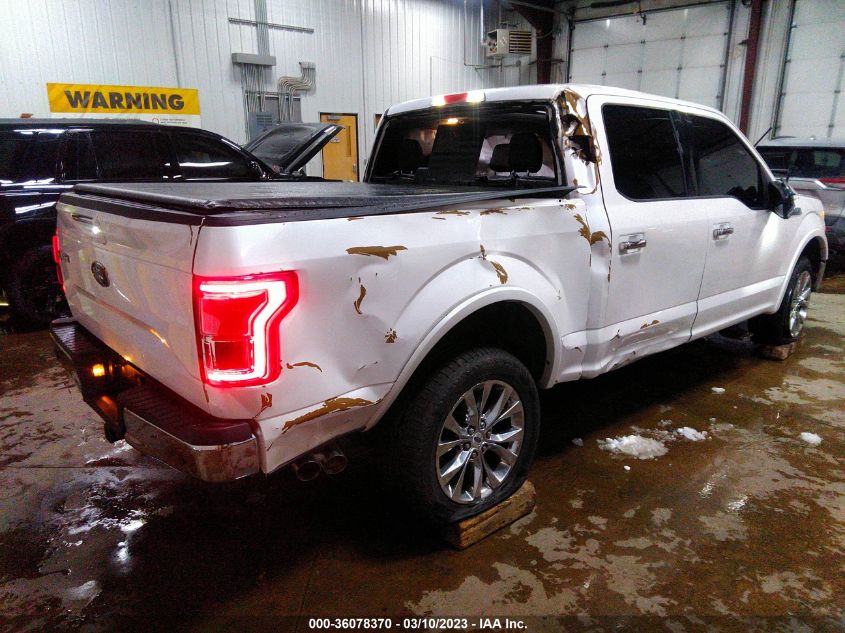 1FTEW1EG5GKF18331 2016 Ford F-150 Lariat