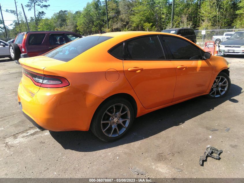 2014 Dodge Dart Sxt VIN: 1C3CDFBBOED868944 Lot: 36078887