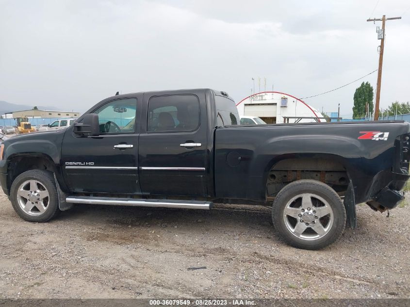 2013 GMC Sierra 2500Hd Denali VIN: 1GT125E85DF231635 Lot: 36079549