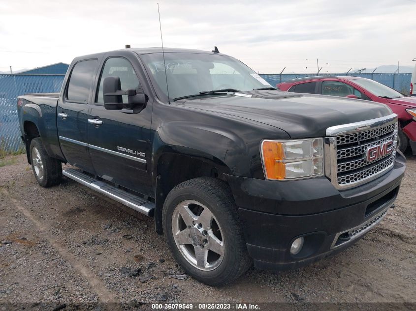 2013 GMC Sierra 2500Hd Denali VIN: 1GT125E85DF231635 Lot: 36079549