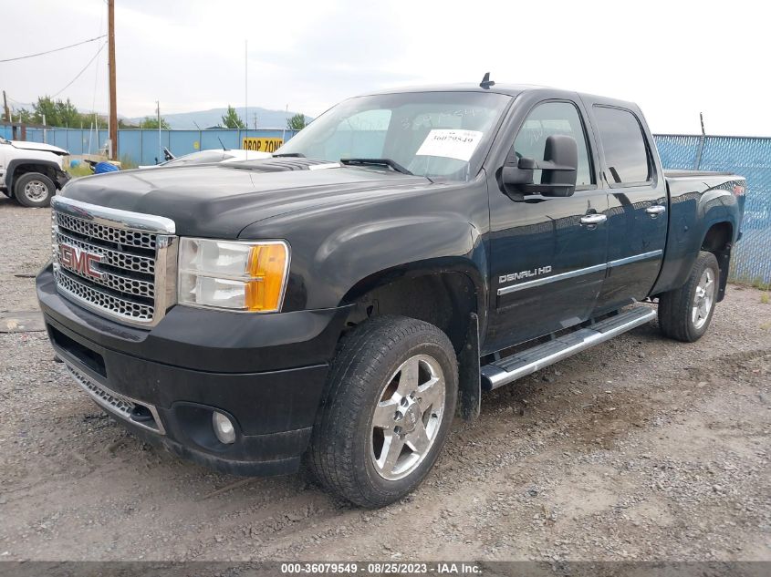 2013 GMC Sierra 2500Hd Denali VIN: 1GT125E85DF231635 Lot: 36079549