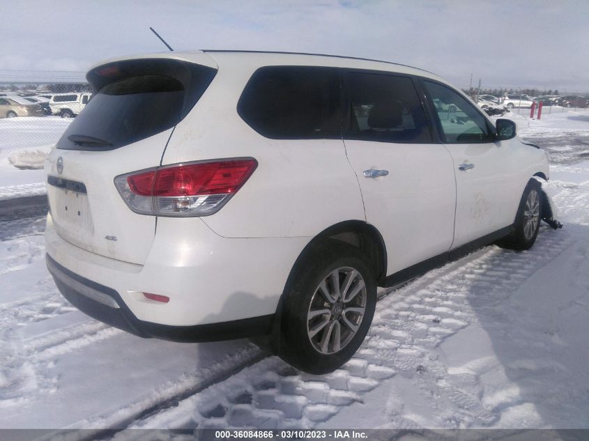 2014 Nissan Pathfinder S VIN: 5N1AR2MMXEC721477 Lot: 36084866