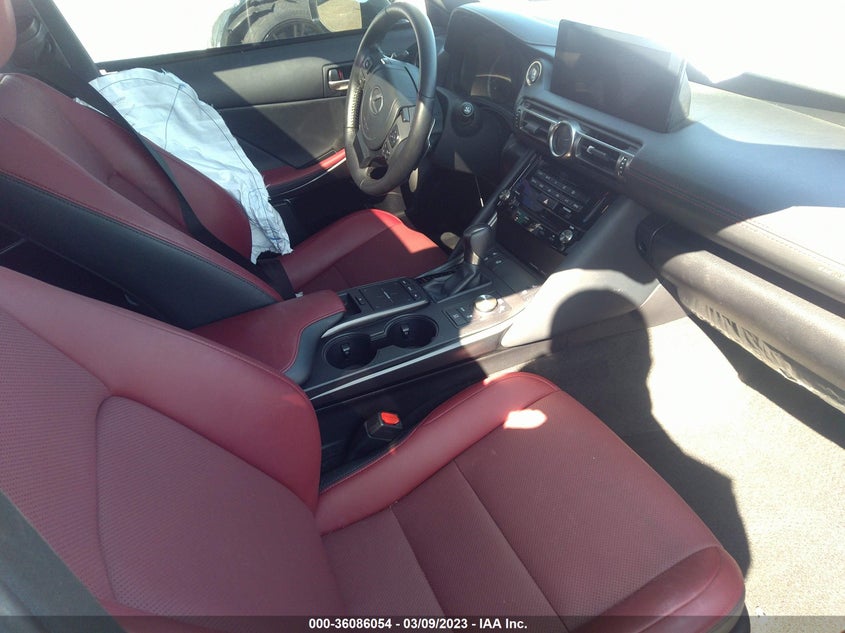 VIN JTHCA1D23M5116831 2021 LEXUS IS 300