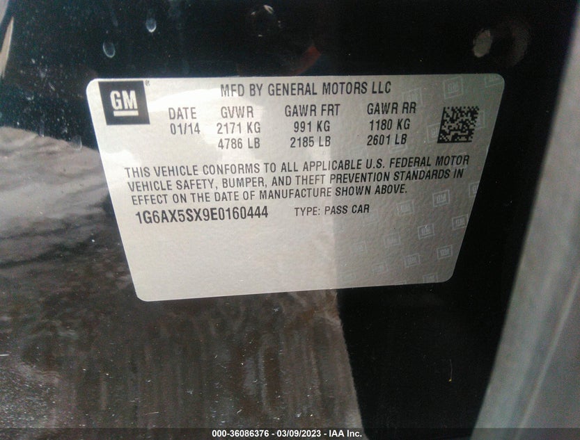 1G6AX5SX9E0160444