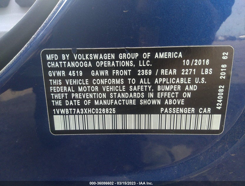 1VWBT7A3XHC026825
