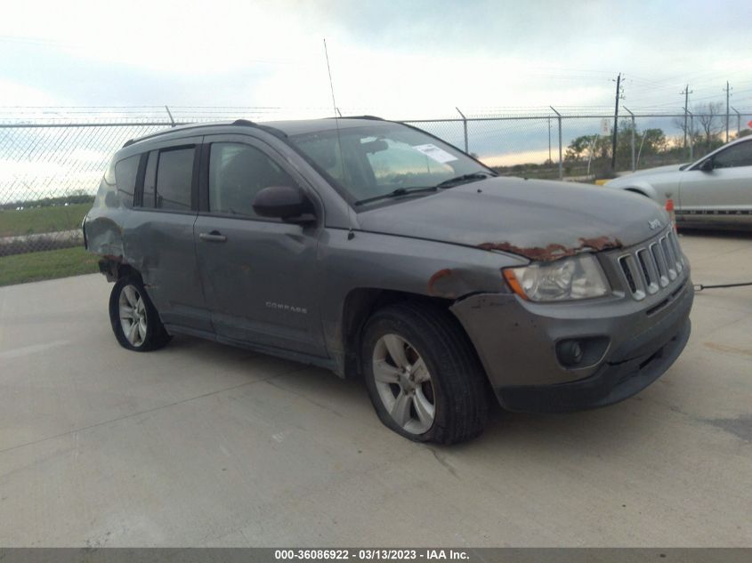 1C4NJCBA8CD543961 2012 Jeep Compass Sport